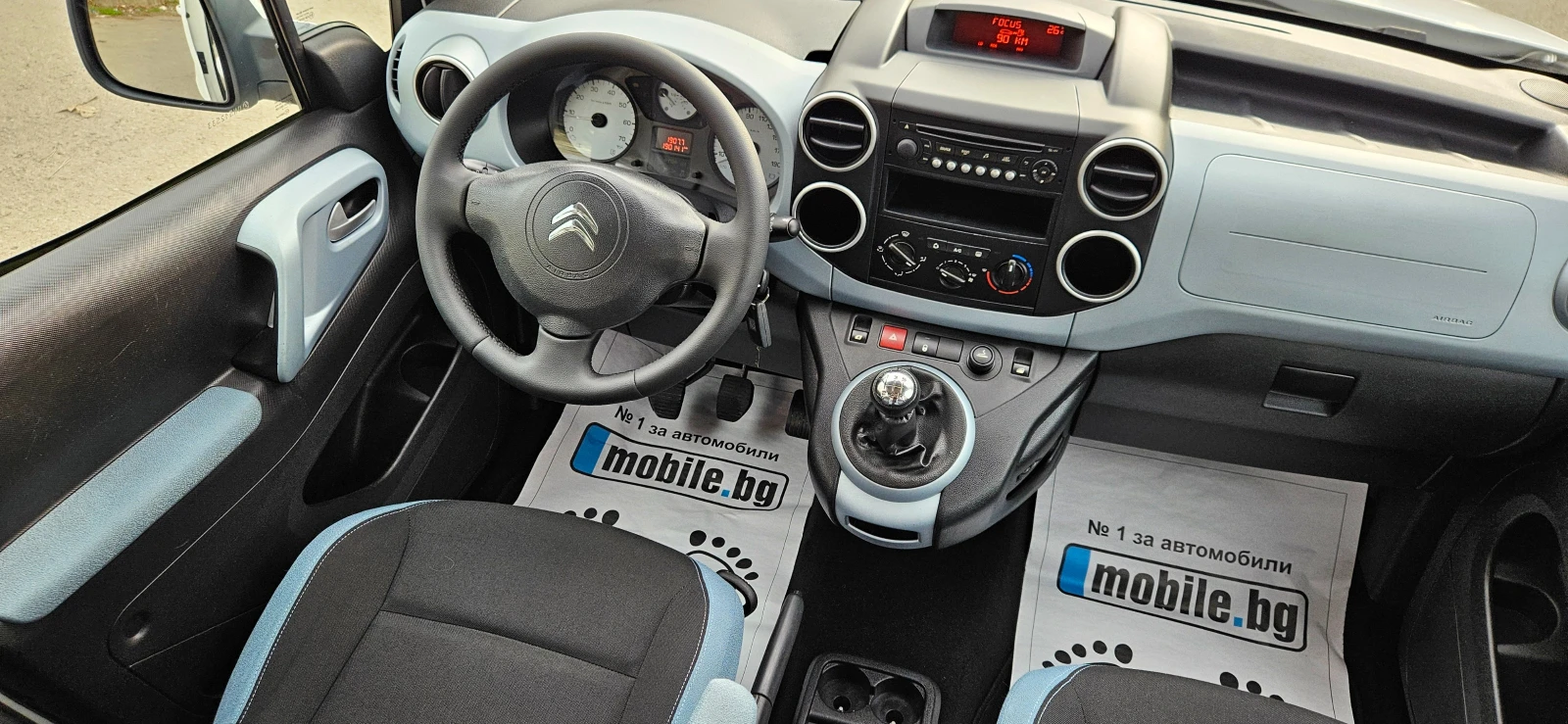 Peugeot Partner 1, 6HDi-100кс* 2012г* LED* ЕВРО5Б* ПЕРФЕКТНА* КАТО - изображение 8