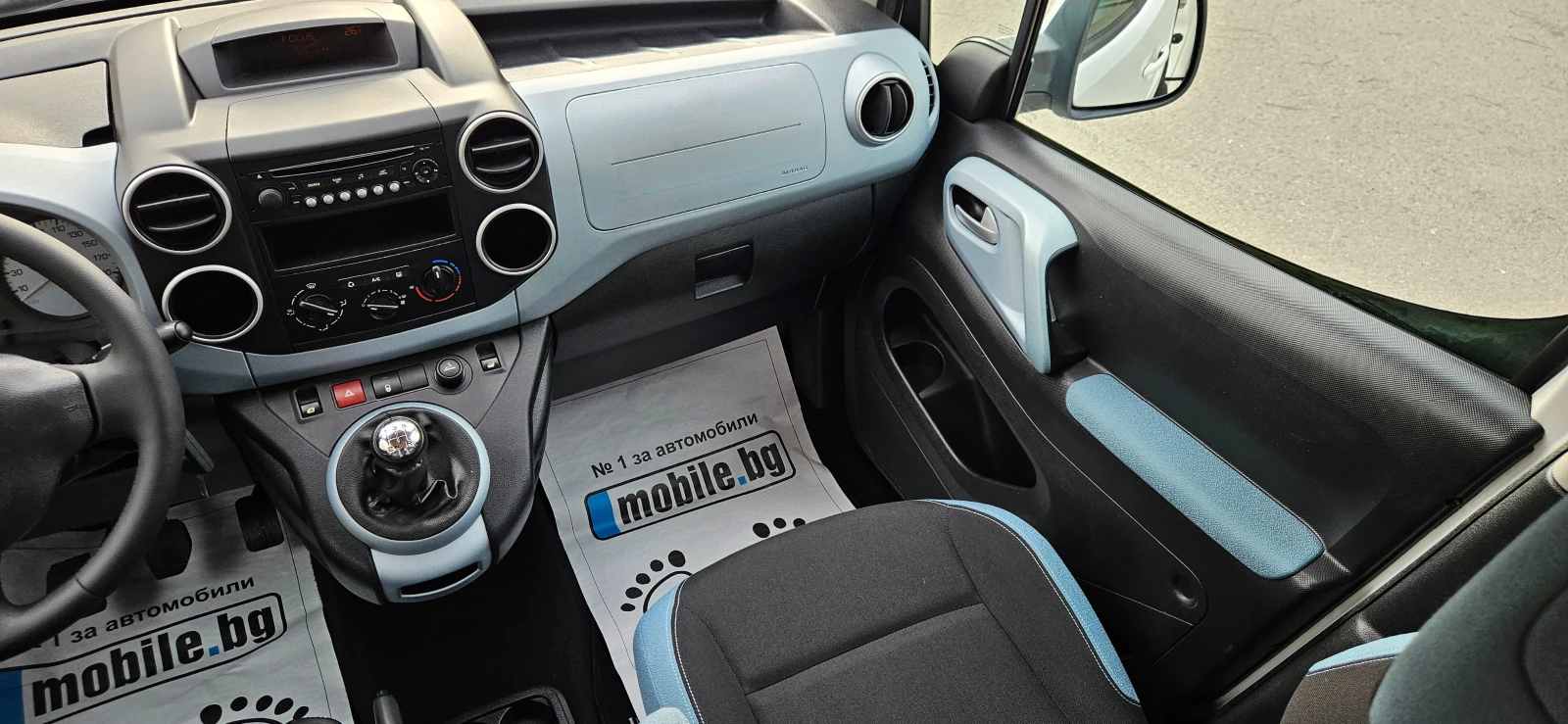 Peugeot Partner 1, 6HDi-100кс* 2012г* LED* ЕВРО5Б* ПЕРФЕКТНА* КАТО - изображение 10