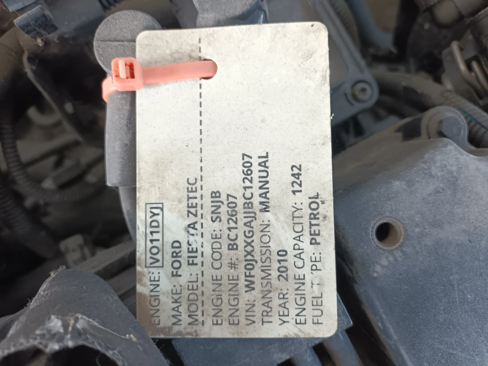 Ford Fiesta 1.25БЕНЗИН ДВИГАТЕЛИ  - изображение 6