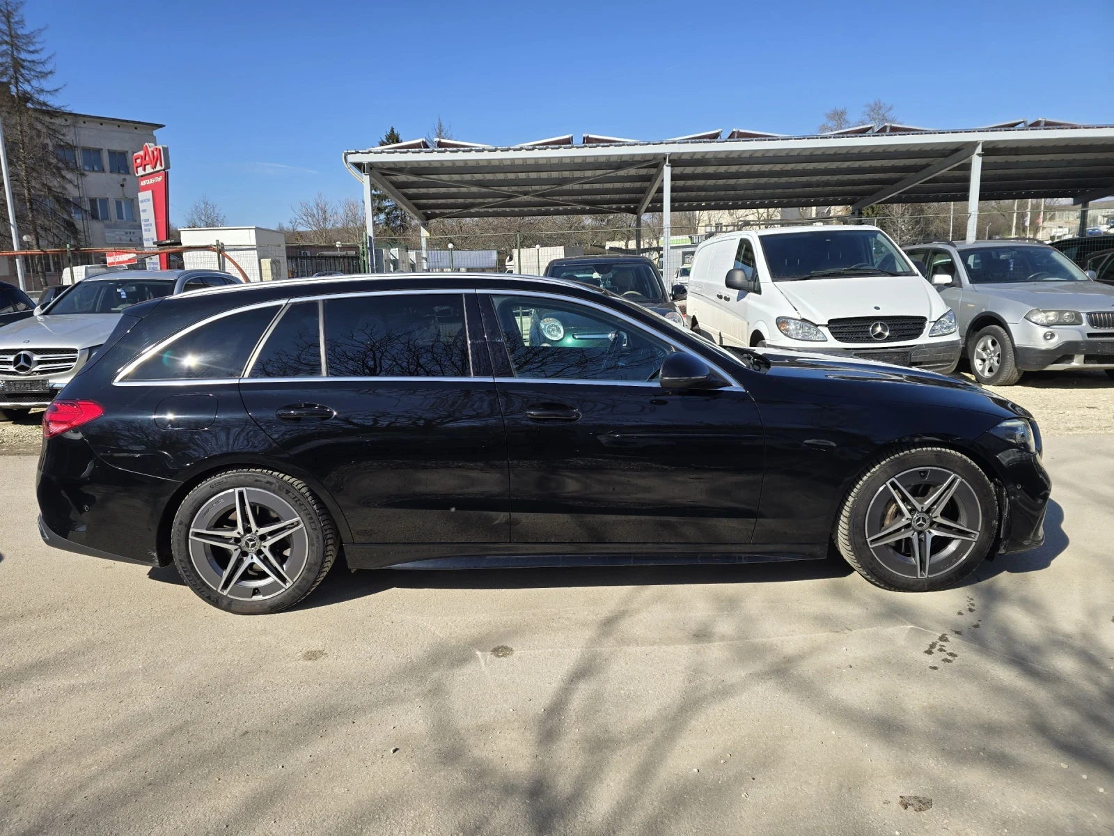 Mercedes-Benz C 220 D 200к.с 4MATIC AMG Топ състояние  - изображение 8