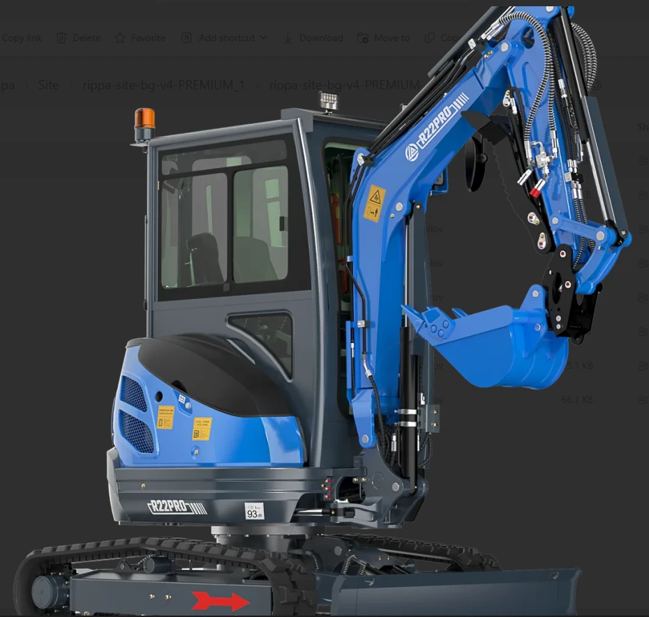 Багер Rippa R22 PRO НОВ, снимка 6 - Индустриална техника - 53872087