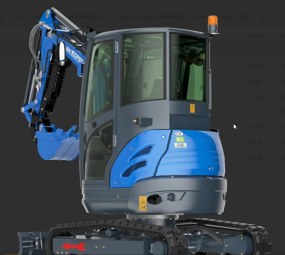 Багер Rippa R22 PRO НОВ, снимка 8 - Индустриална техника - 53872087