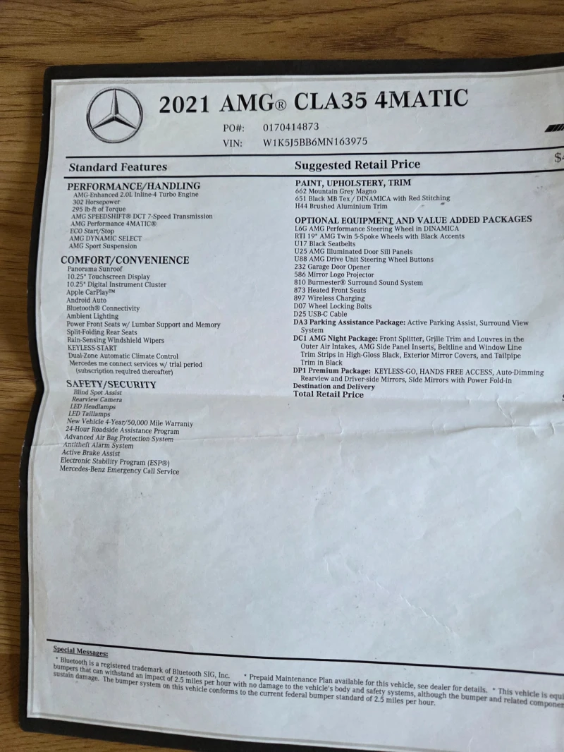 Mercedes-Benz CLA 350 AMG 35 AMG, снимка 7 - Автомобили и джипове - 53157177