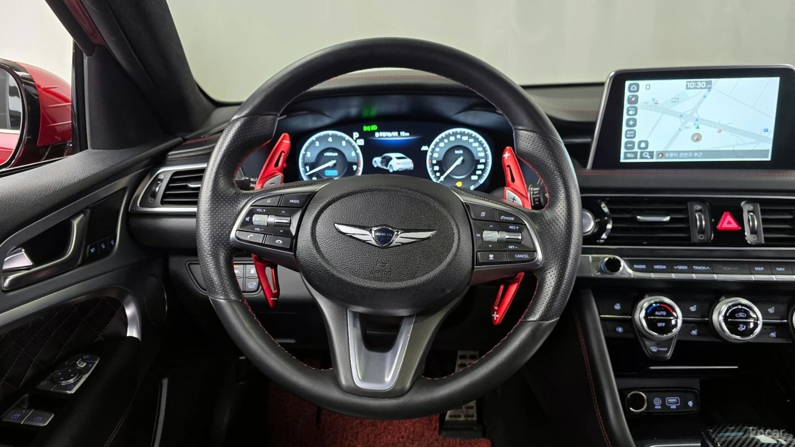 Genesis G70 3.3T SPORT PRESTIGE* HUD* КОЖА* НАВИ* ПАНО, снимка 11 - Автомобили и джипове - 55508973
