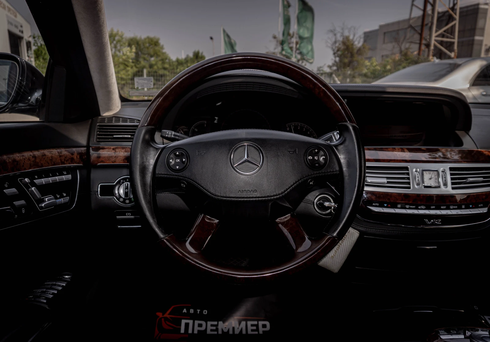 Mercedes-Benz S 600 V12-517hp-РЕГИСТРИРАНА!, снимка 8 - Автомобили и джипове - 55735776