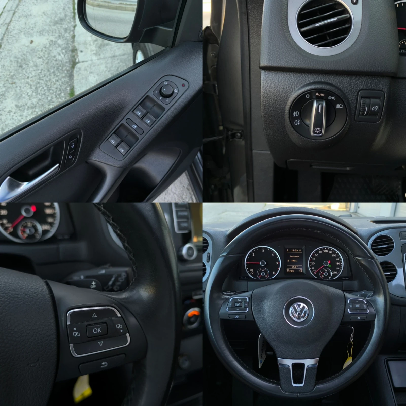 VW Tiguan 2.0TDI 4-MOTION DSG ПАНОРАМА LED LUX - изображение 9