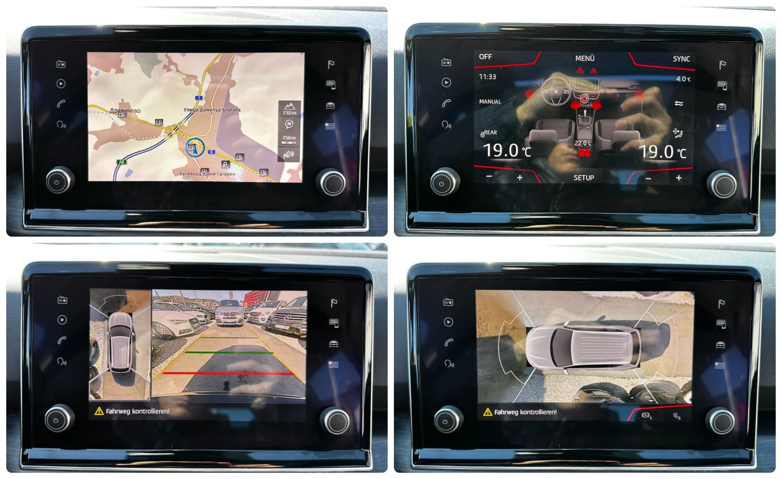 Seat Tarraco 2.0TDI 190HP 6+ 1 4x4 PANO DISTRONIC BLIND SPOT | Mobile.bg   14