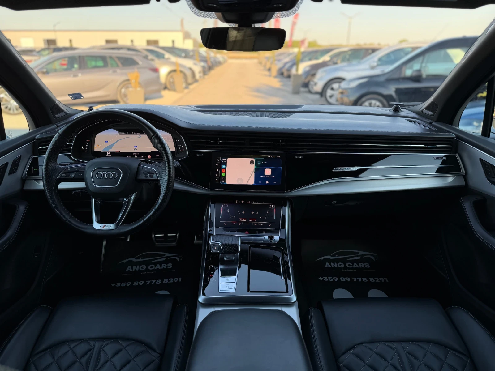Audi SQ7 * V8* TDI* Laser* Facelift* , снимка 10 - Автомобили и джипове - 55993202