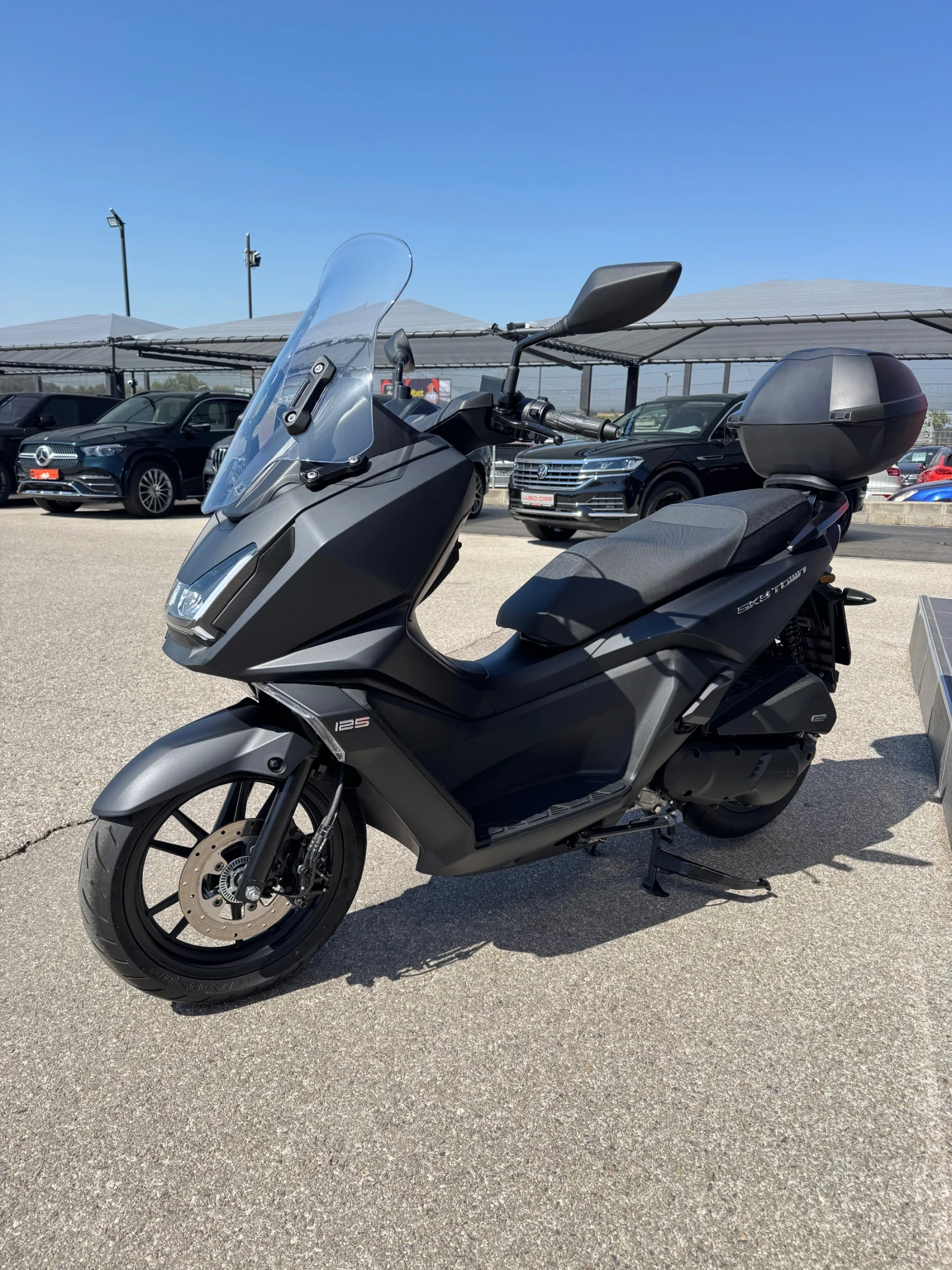 Kymco 125 SKYTOWN-04.2026г.-2500км.-ЧИСТО НОВ, снимка 5 - Мотоциклети и мототехника - 56015583