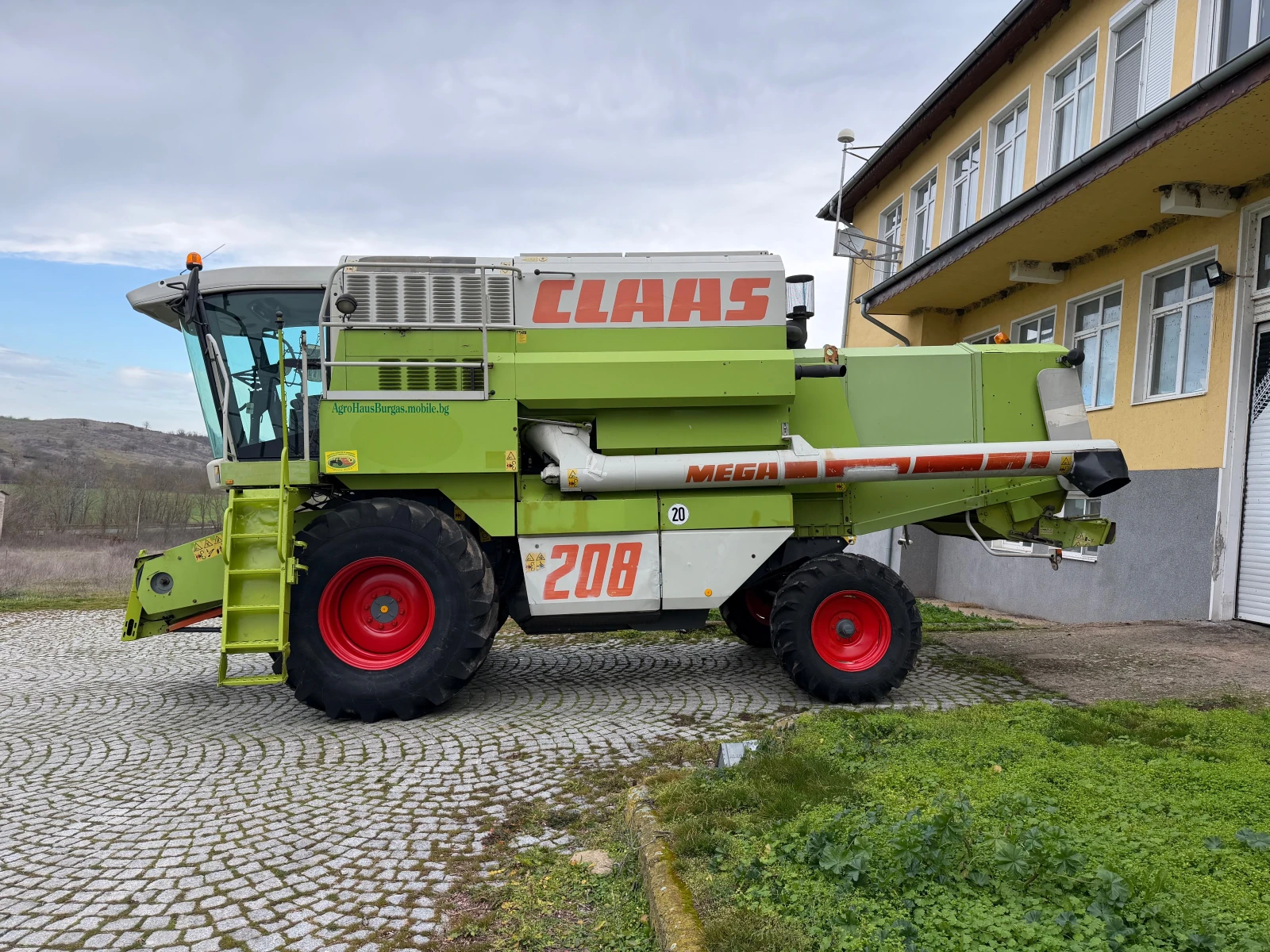 ������� Claas MEGA 208 DOMINATOR + CLAAS C600 ������ | Mobile.bg � ����������� 4