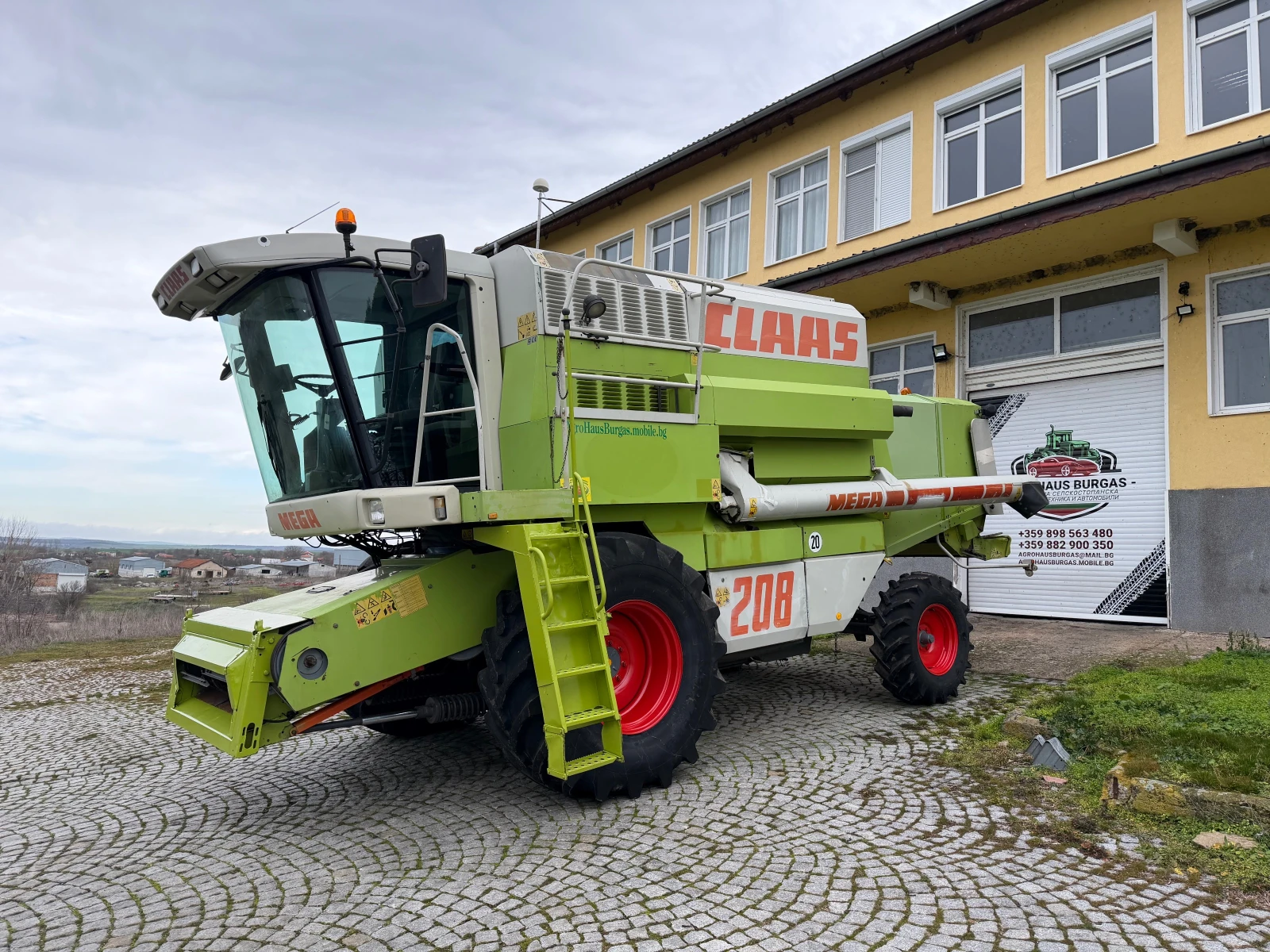 ������� Claas MEGA 208 DOMINATOR + CLAAS C600 ������ | Mobile.bg � ����������� 3