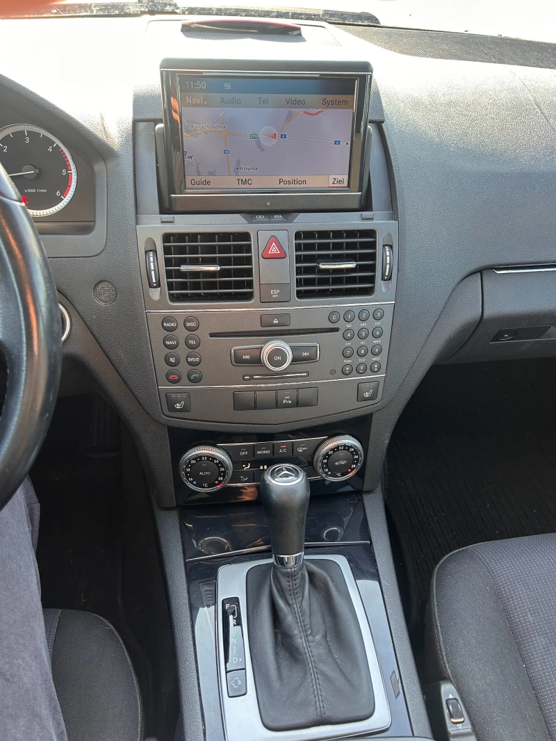 Mercedes-Benz C 200 CDI AVTOMAT/NAVI EURO 5, снимка 12 - Автомобили и джипове - 52850856
