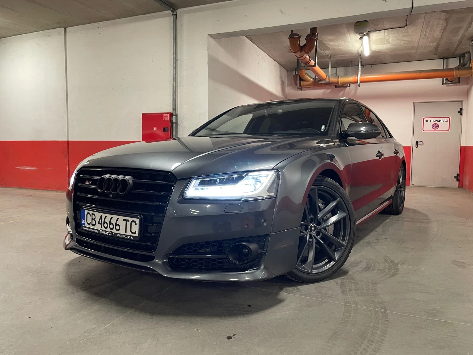 Audi S8 Plus Germany ГОТОВ ЛИЗИНГ/ БАРТЕР, снимка 1