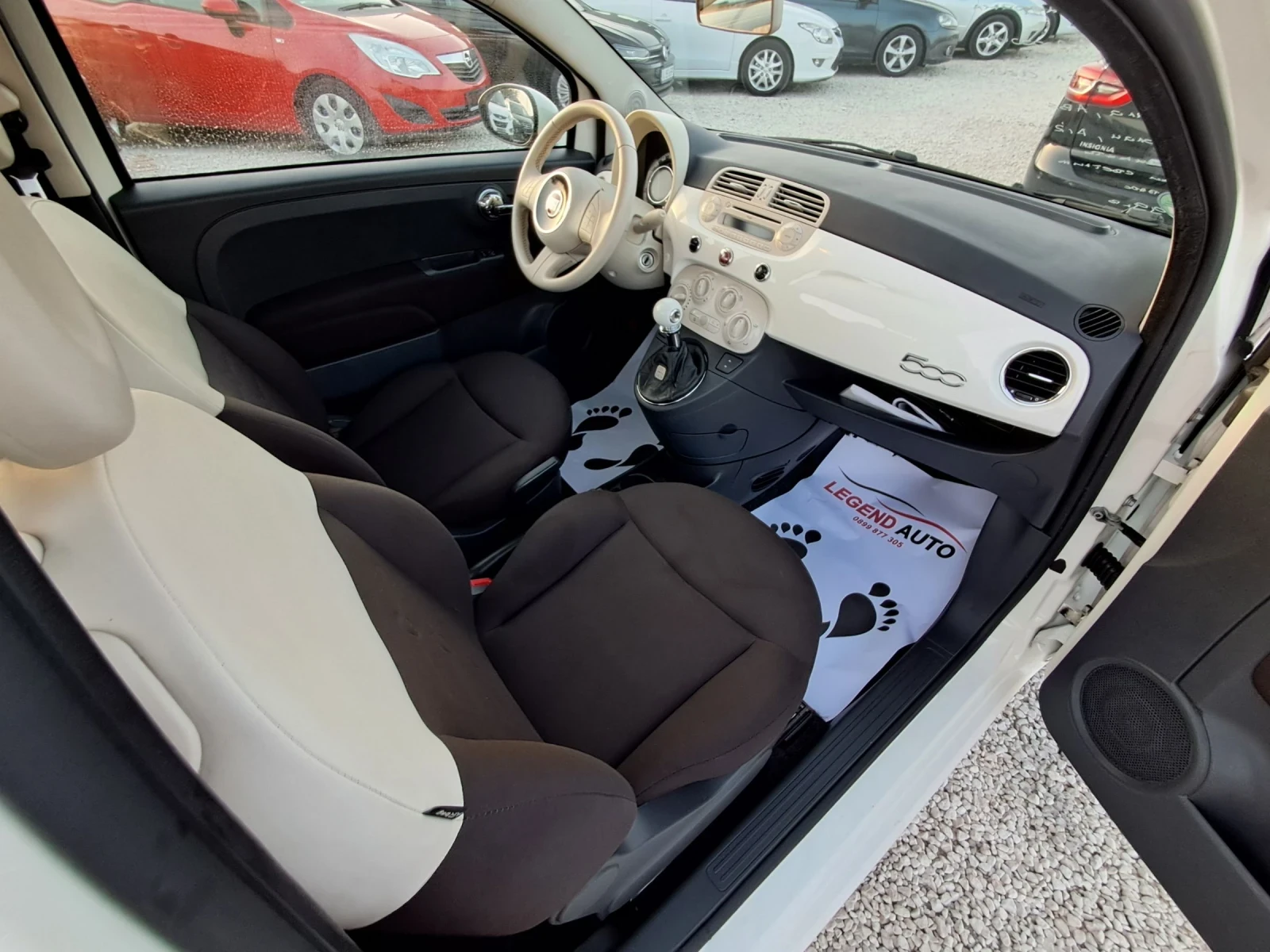 Fiat 500 122000км ПАНОРАМА  - изображение 9