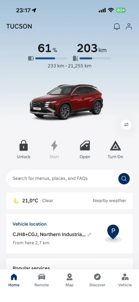 Hyundai Tucson 1.6 T-GDI PHEV 4WD N-Line LUX Pack. ГАРАНЦИЯ, снимка 15