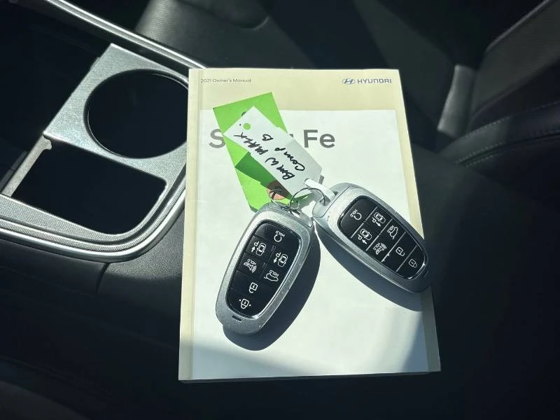 Hyundai Santa fe * Ultimate Calligraphy * ДИСТРОНИК * ОБДУХВАНЕ , снимка 13 - Автомобили и джипове - 55218883
