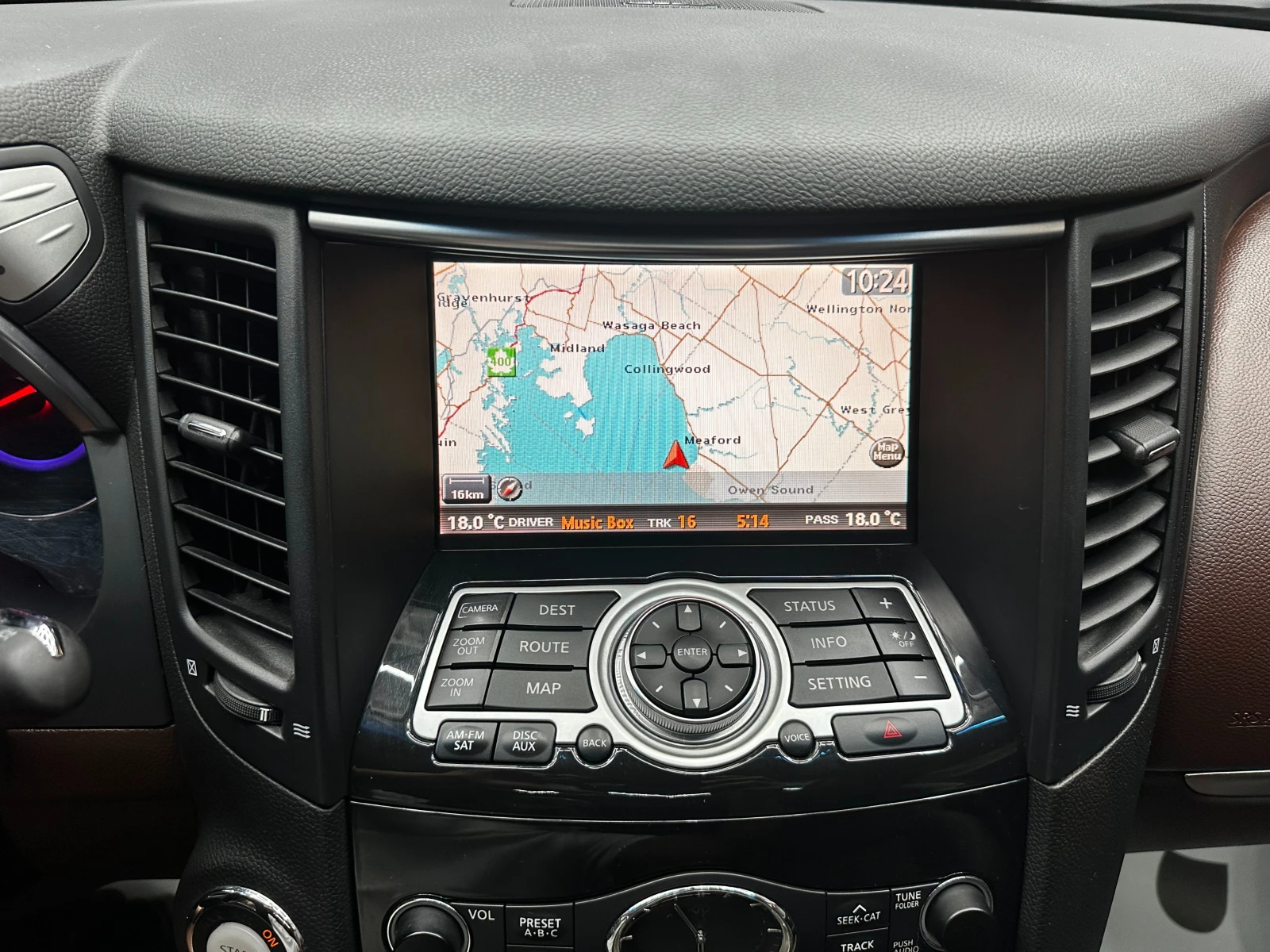 Infiniti Fx 35 3.5i 284 к.с./ГАРАНЦИЯ/БАРТЕР/ЛИЗИНГ/КОМЕНТАР, снимка 16 - Автомобили и джипове - 50769901