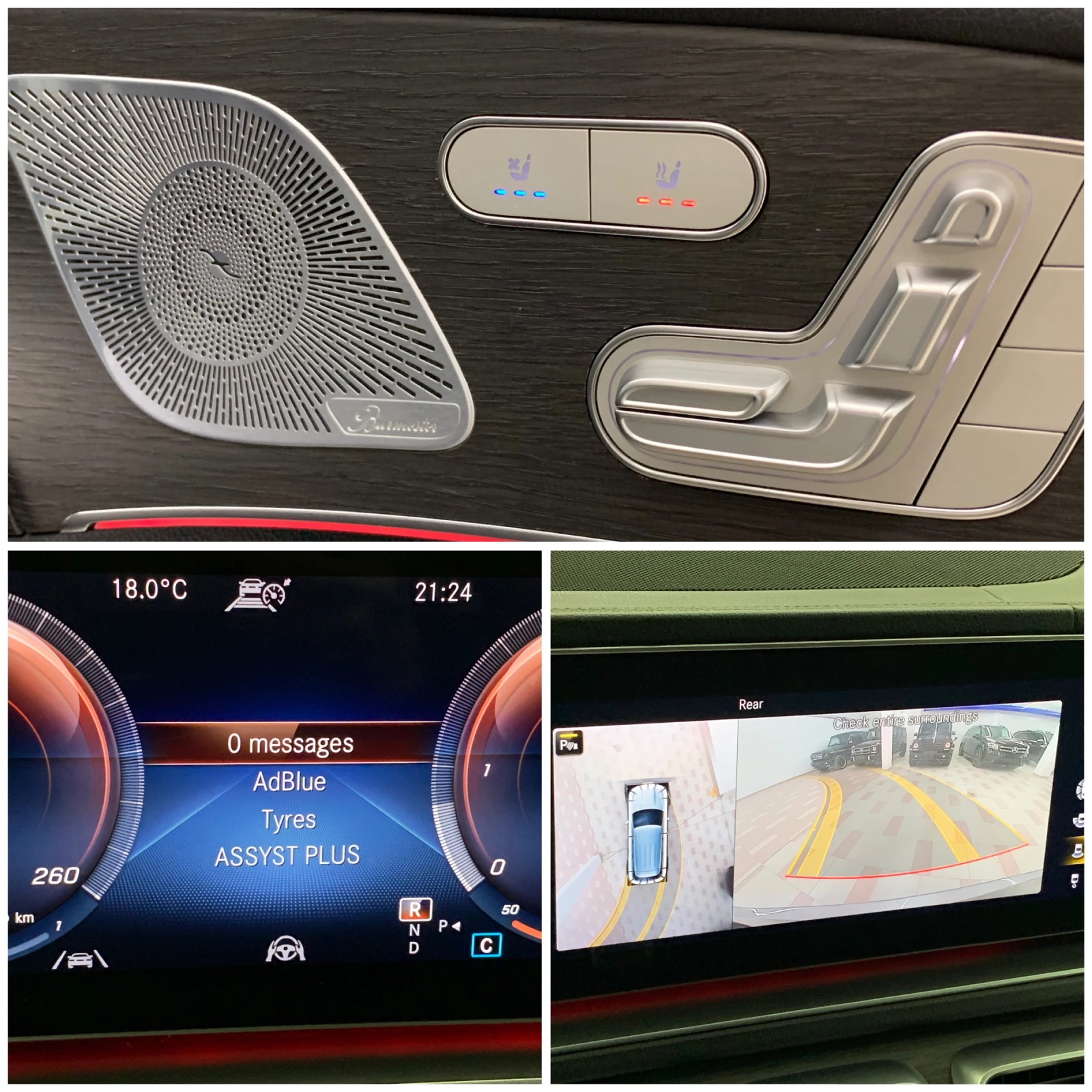 Mercedes-Benz GLE 350 AMG#OBDUH#CAM360#DIS#BURM#KeyLess#BLINDspot#PODGR# | Mobile.bg   15