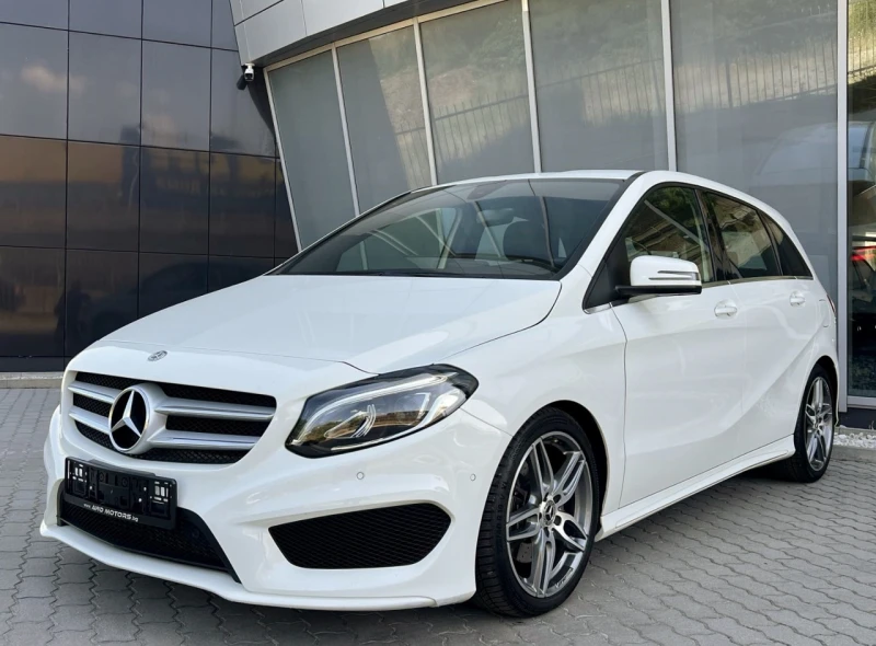 Mercedes-Benz B 220 AMG 4x4 Keyless Carplay Автоматик Нави Кожа Подгр, снимка 3 - Автомобили и джипове - 42892634