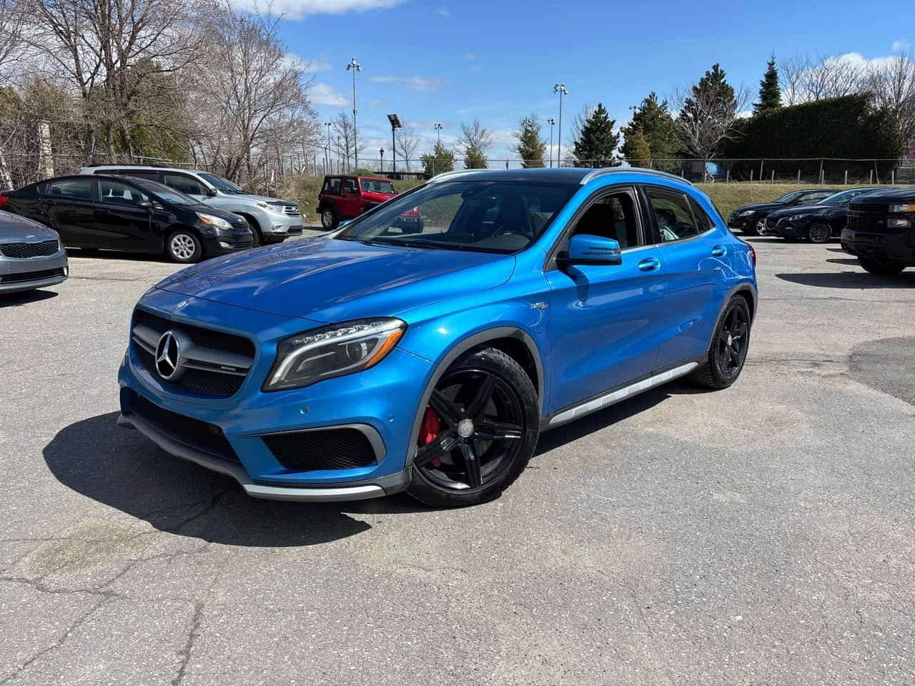 Mercedes-Benz GLA 45 AMG 4MATIC * BUCKET SEATS* ПАНОРАМА* ПОДГРЕВИ* КАМЕРА*