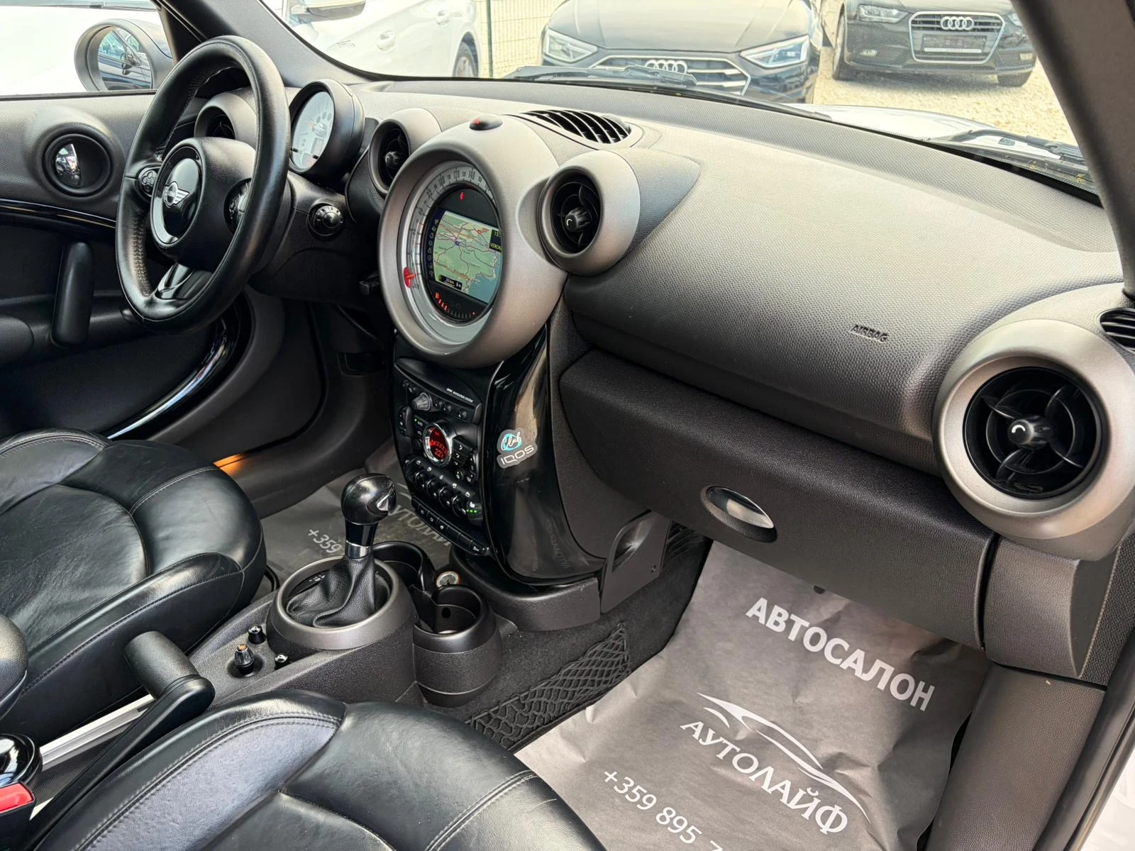 Mini Countryman 2.0D ALL4AVTOMAT PANORAMA KOJA NAVI PODGREV TEGLIC, снимка 10 - Автомобили и джипове - 54782084
