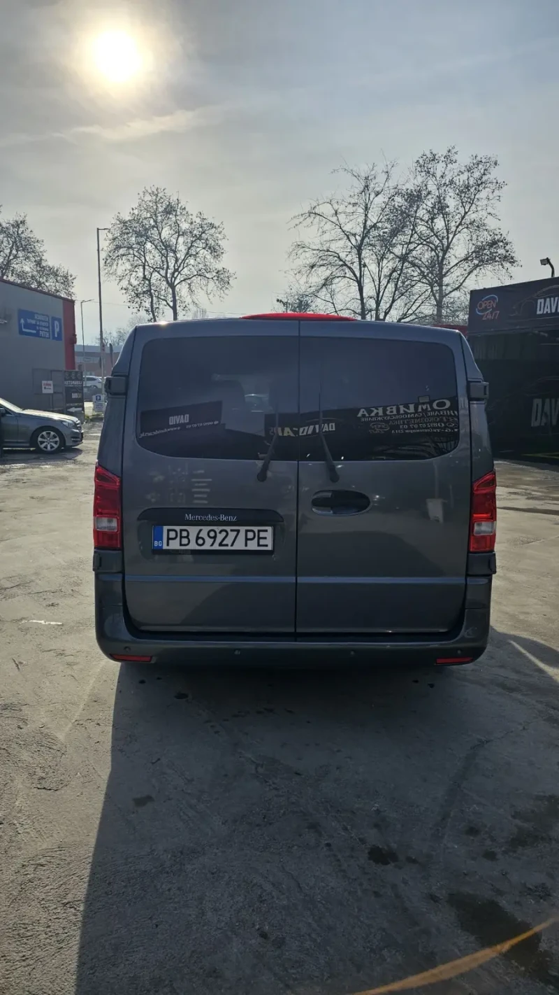 Mercedes-Benz Vito 116 CDI 163 k.c ЕХТРА ЛОНГ АВТОМАТ & НИСКИ КИЛОМЕТ, снимка 7 - Бусове и автобуси - 52744542