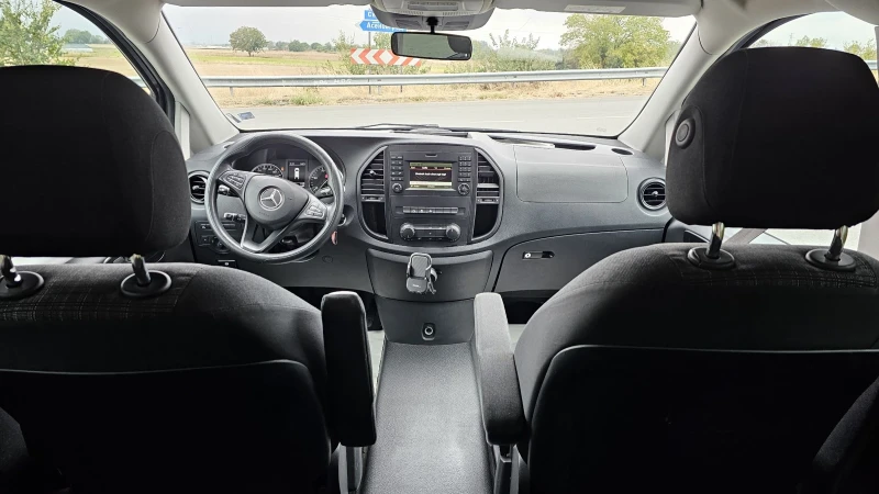 Mercedes-Benz Vito 116 CDI 163 k.c ЕХТРА ЛОНГ АВТОМАТ & НИСКИ КИЛОМЕТ, снимка 9 - Бусове и автобуси - 52597866