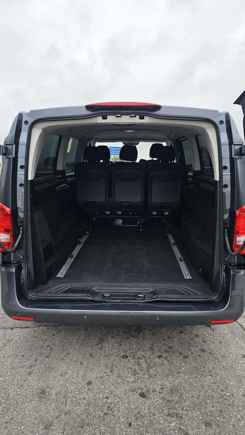 Mercedes-Benz Vito 116 CDI 163 k.c ЕХТРА ЛОНГ АВТОМАТ & НИСКИ КИЛОМЕТ, снимка 8 - Бусове и автобуси - 52597866