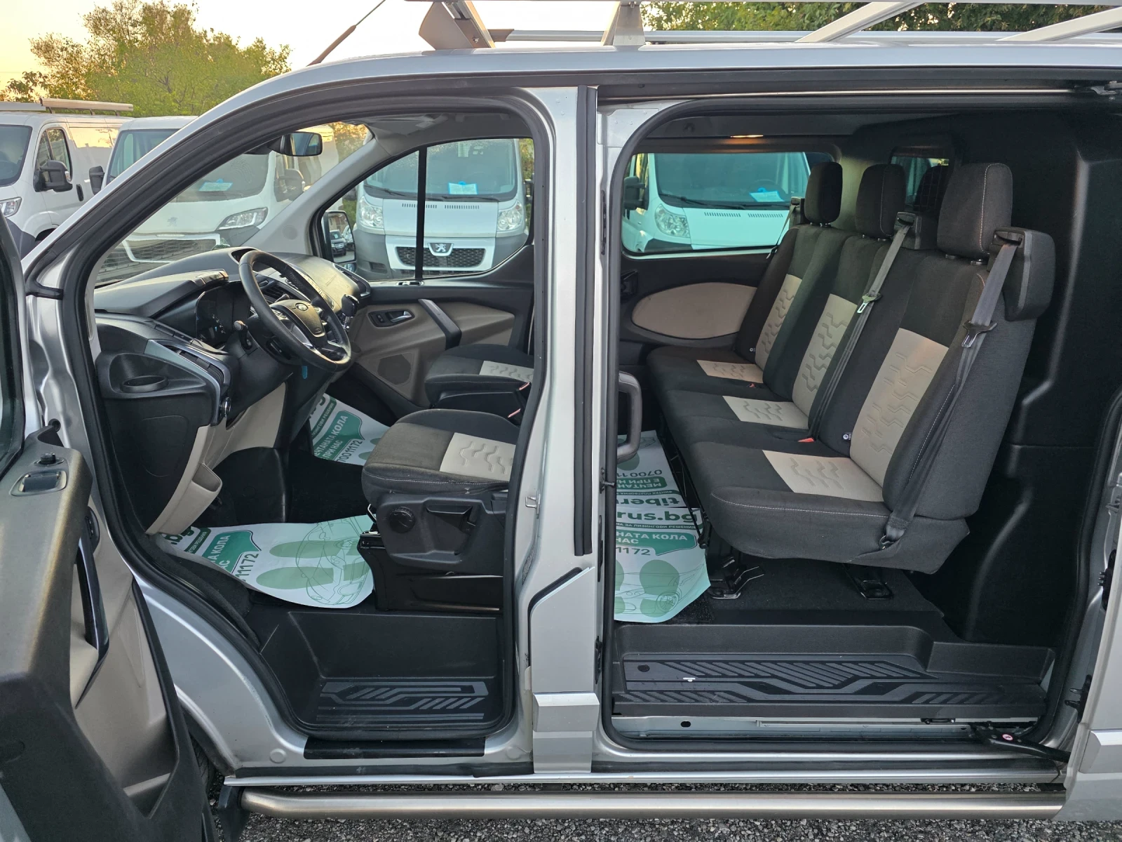 Ford Transit Custom 2.2tdci 5+ 1 Дълга база, снимка 13 - Бусове и автобуси - 55982040