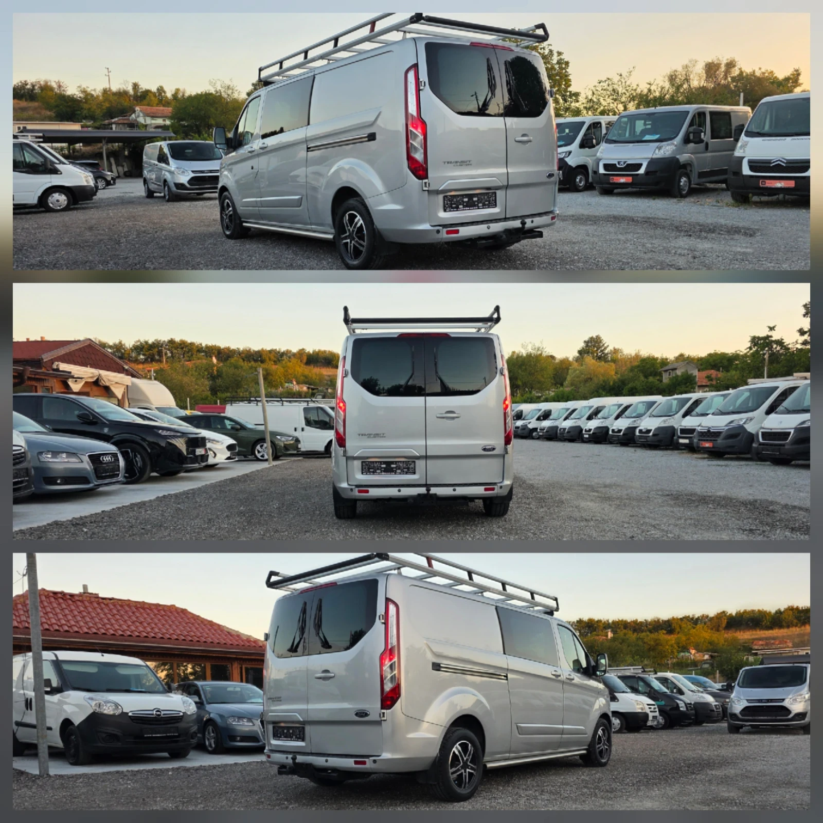 Ford Transit Custom 2.2tdci 5+ 1 Дълга база, снимка 10 - Бусове и автобуси - 55982040