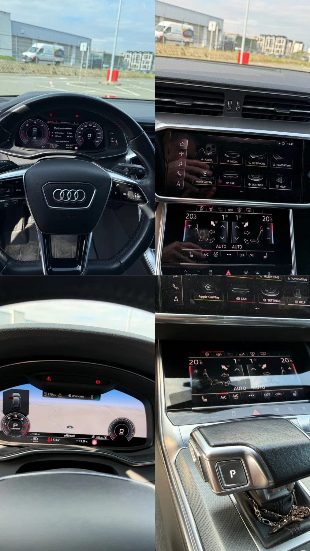 Audi A6 Audi A6 MILD-HYBRID FULL HISTORY , снимка 8 - Автомобили и джипове - 54043628