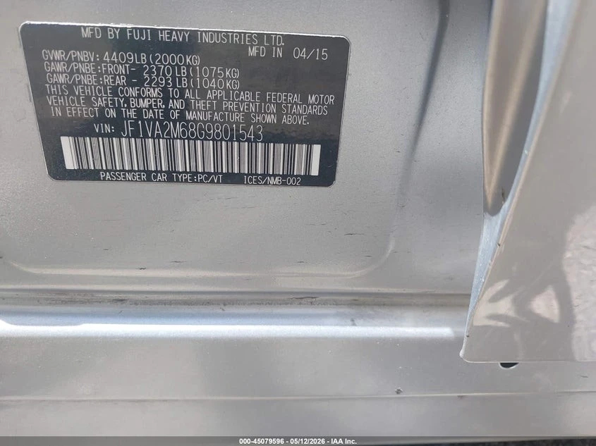 Subaru WRX * STI* Manual* KEYLESS* Camera* ПОДГРЕВ* , снимка 13 - Автомобили и джипове - 55573842