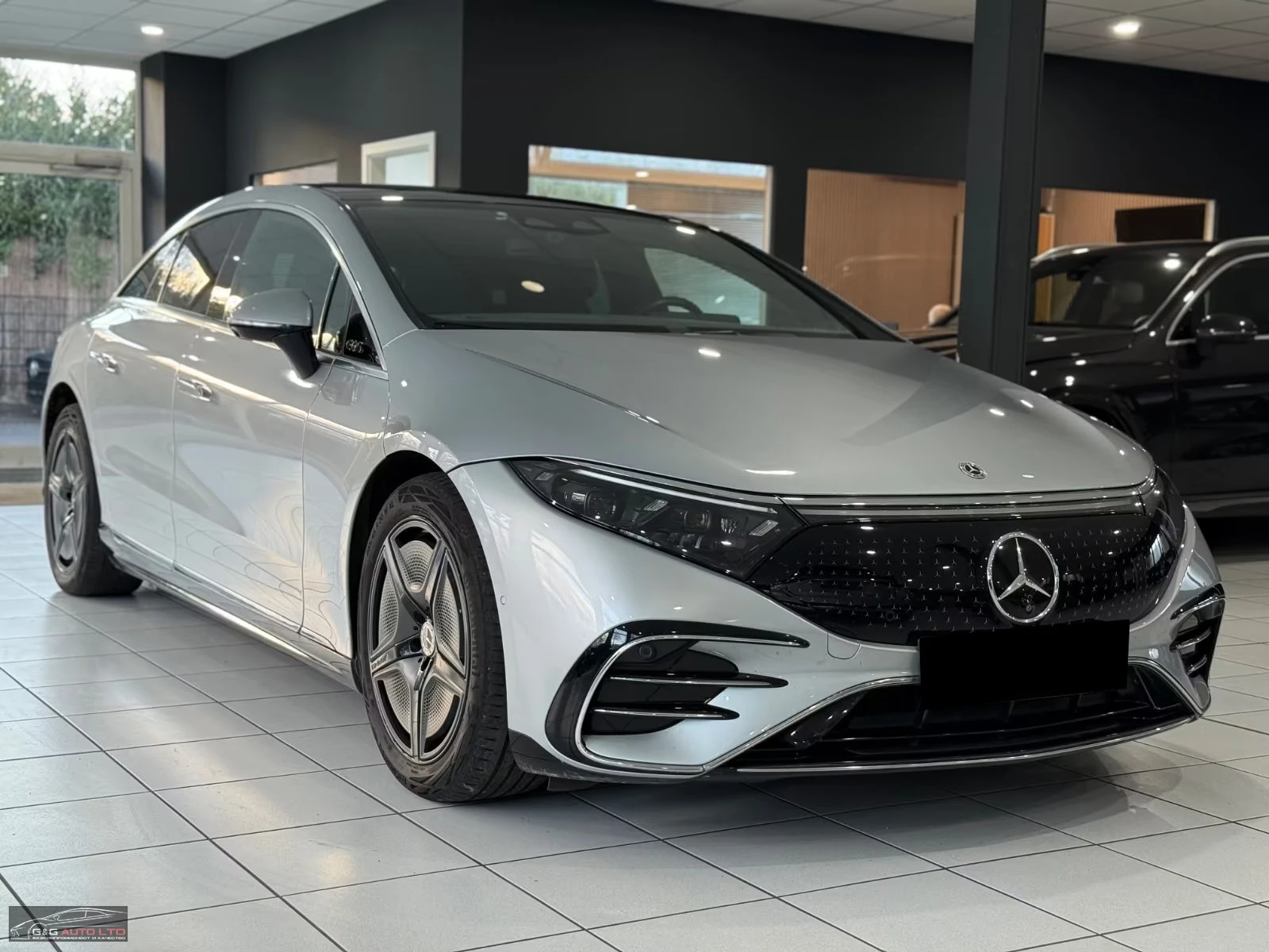 Mercedes-Benz EQS 350/292HP/AMG/PANO/NIGHT/360/HUD/BURM/732z, снимка 4 - Автомобили и джипове - 55587094