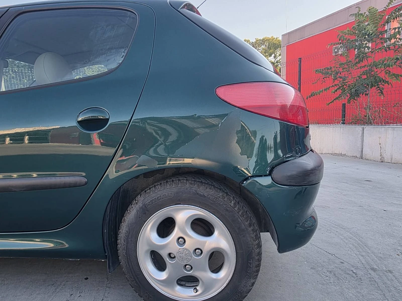 Peugeot 206 1.4i Roland Garros, снимка 8 - Автомобили и джипове - 55731893