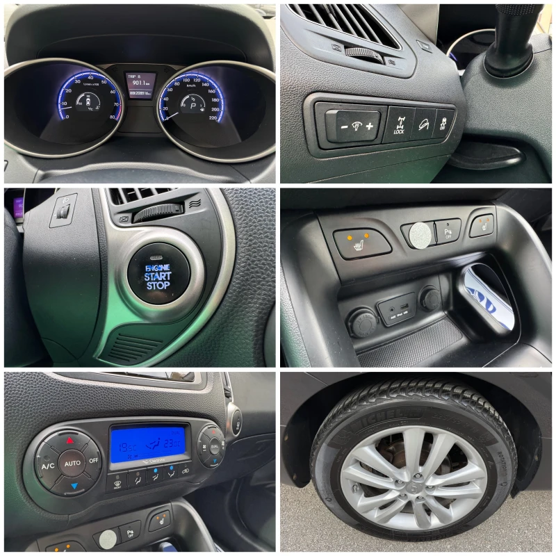 Hyundai IX35 2.0i PREMIUM PANORAMA NAVI KAMERA KEYLESS-GO, снимка 17 - Автомобили и джипове - 49118270