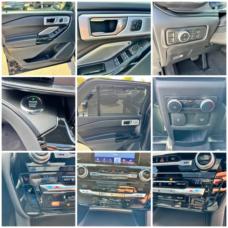 Ford Explorer 3.0PHEV 457к.с ST-line 10ск.7м.ЕВРОПЕЙСКИ, снимка 12 - Автомобили и джипове - 51693377