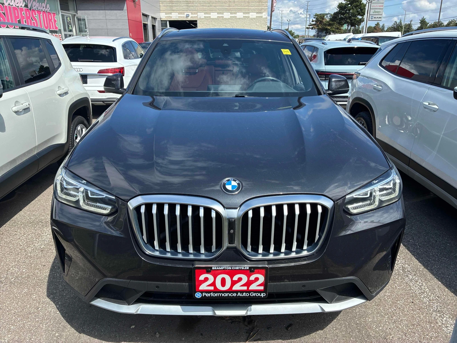 BMW X3  xDrive30i / 360 / ЧЕРВЕН СОЛОН / CARFAX, снимка 6 - Автомобили и джипове - 55842243