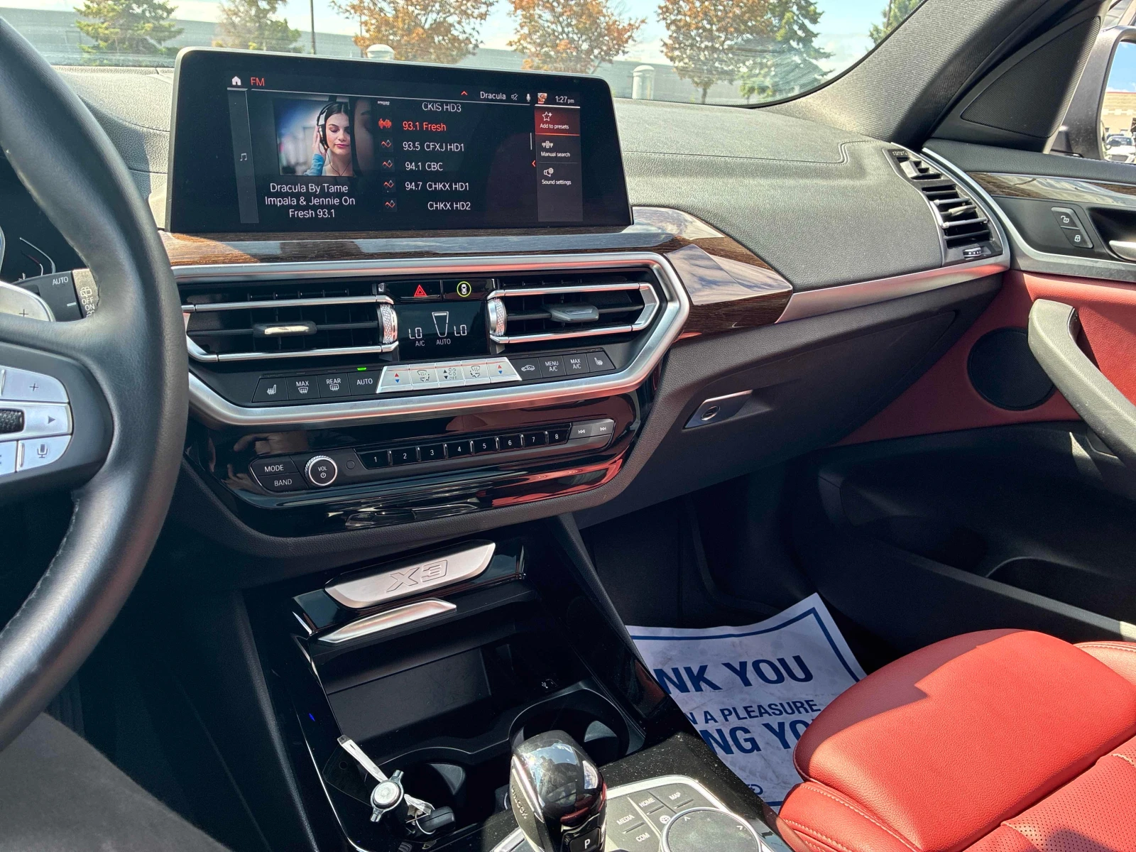 BMW X3  xDrive30i / 360 / ЧЕРВЕН СОЛОН / CARFAX, снимка 9 - Автомобили и джипове - 55842243