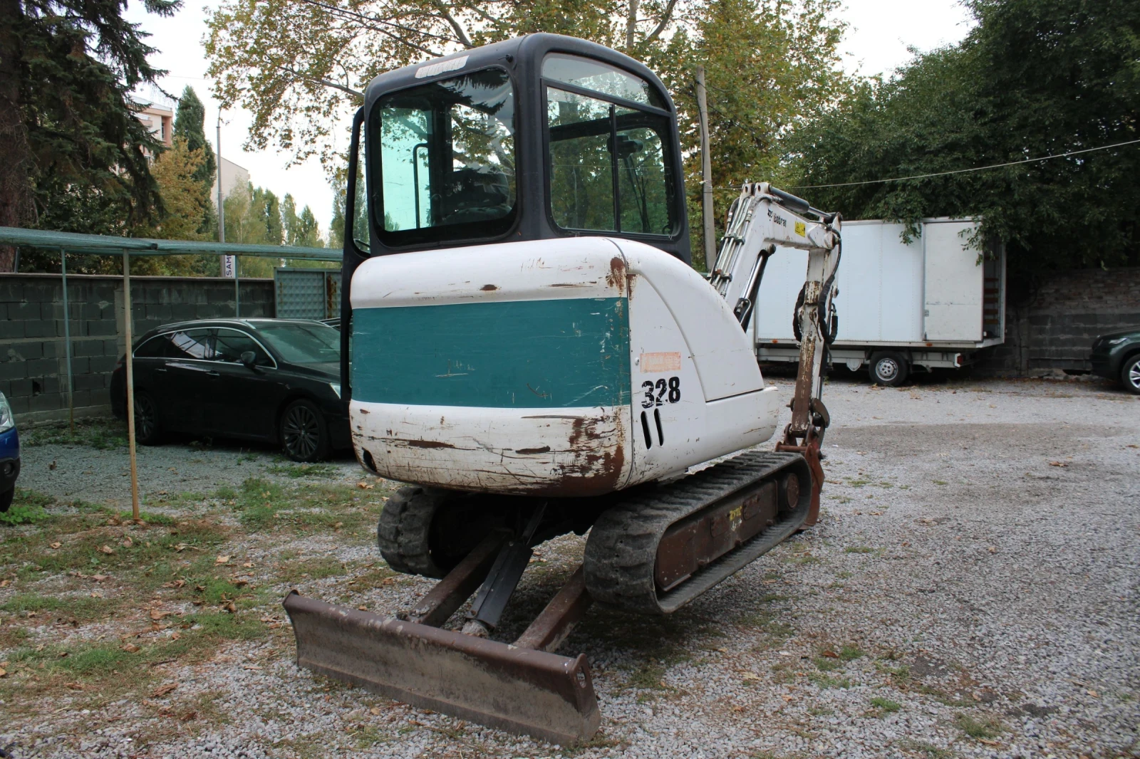 Багер Bobcat 328 / Линия за чук, снимка 3 - Индустриална техника - 56185809