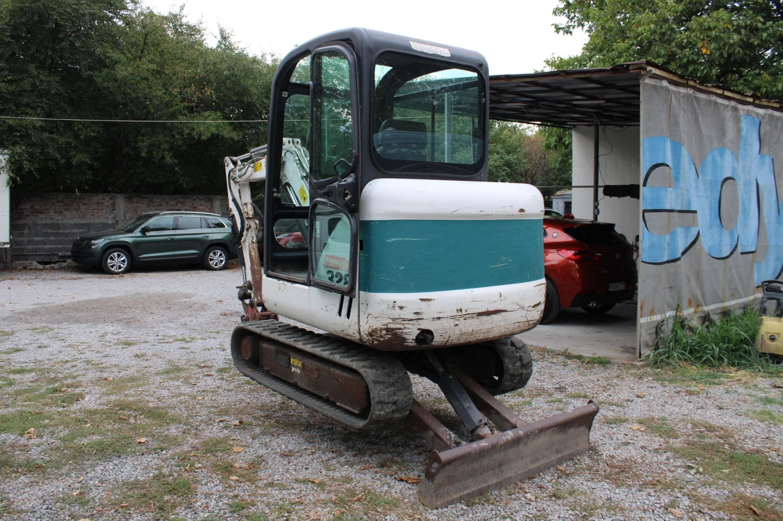 Багер Bobcat 328 / Линия за чук, снимка 4 - Индустриална техника - 56185809