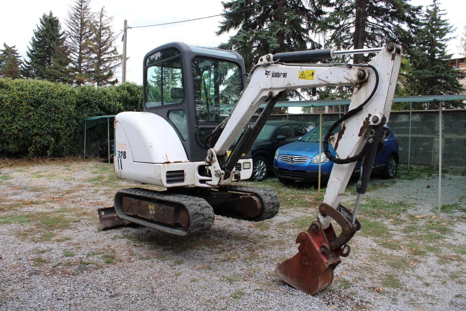 Багер Bobcat 328 / Линия за чук, снимка 2 - Индустриална техника - 56185809