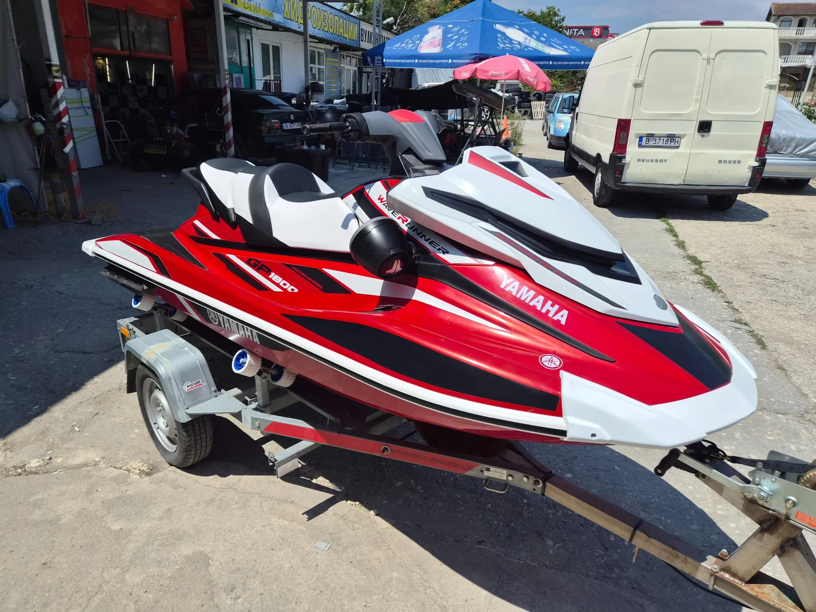 Джет Yamaha GP 1800 SVHO, снимка 2 - Воден транспорт - 55338017