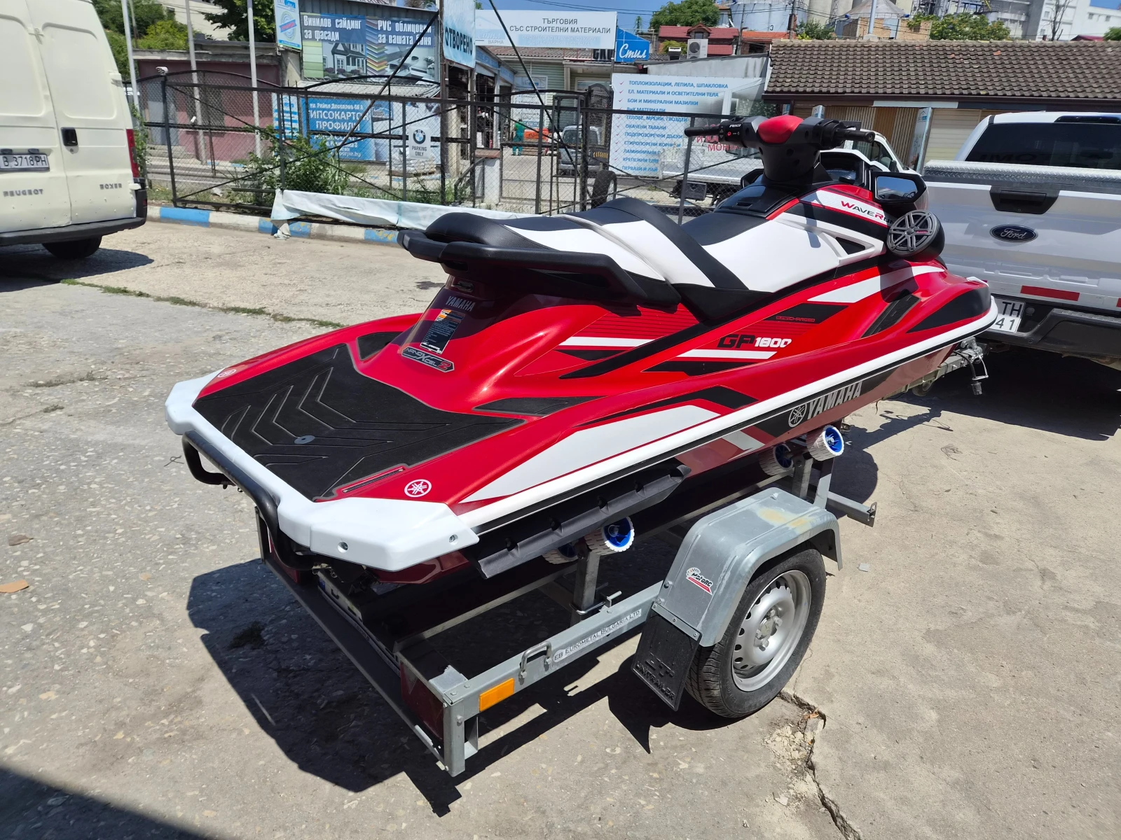Джет Yamaha GP 1800 SVHO, снимка 4 - Воден транспорт - 55338017