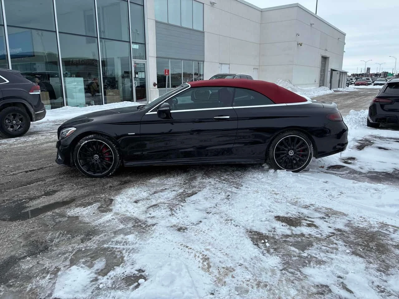 Mercedes-Benz C 300 CARFAX/Клип/Червена кожа/Подгрев/Обдух/360 камера - изображение 3