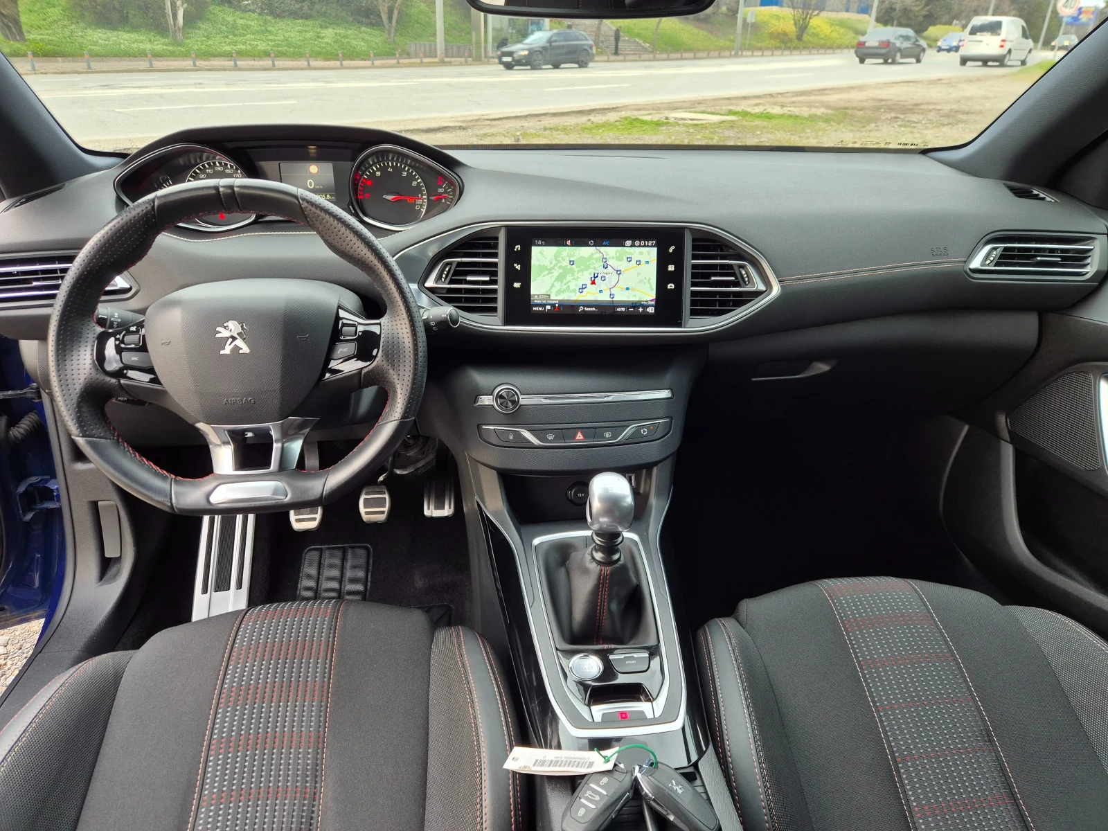 Peugeot 308 1.2i GT Line, снимка 14 - Автомобили и джипове - 53976277