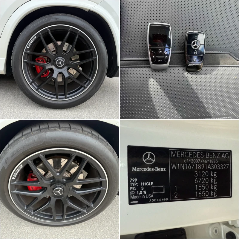 Mercedes-Benz GLE 63 S AMG PREMIUM PLUS | BURMESTER | 49000km, снимка 16 - Автомобили и джипове - 51944993