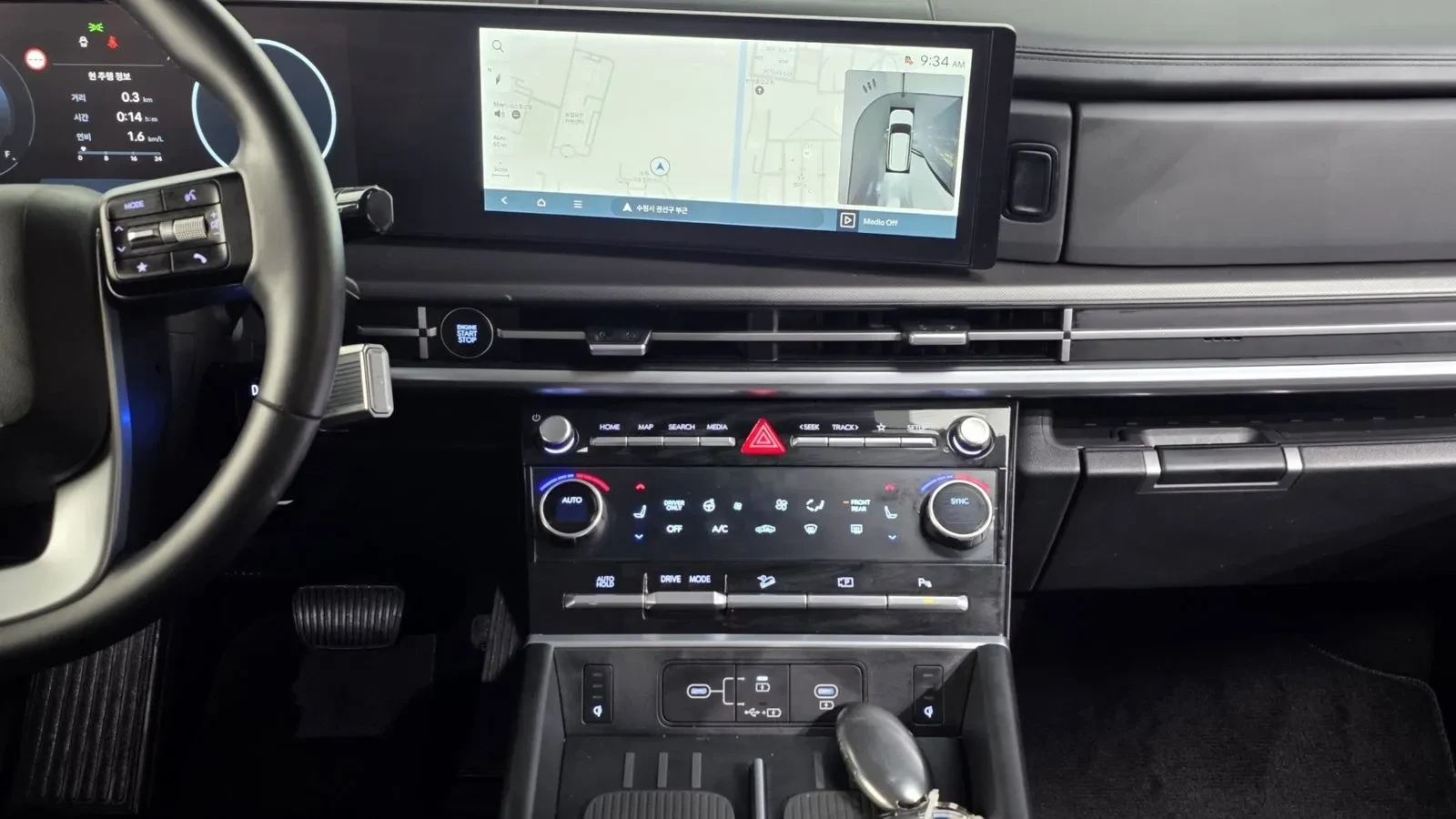 Hyundai Santa fe 1.6 HEV* 360* KEYLESS* ПОДГРЕВ ВОЛАН* , снимка 7 - Автомобили и джипове - 55330751