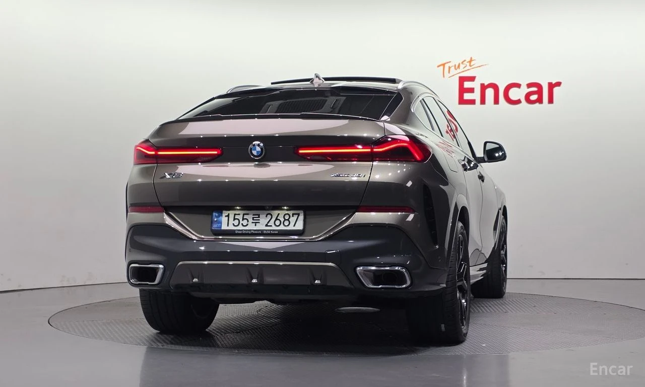 BMW X6 40i* M* SPORT* LASER* ОБДУХВАНЕ* ДИСТРОНИК* 360КАМ, снимка 4 - Автомобили и джипове - 55576033
