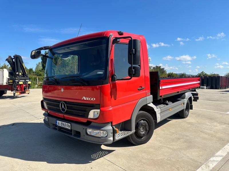 Mercedes-Benz Atego 816 тристранен самосвал, снимка 1 - Камиони - 46863403