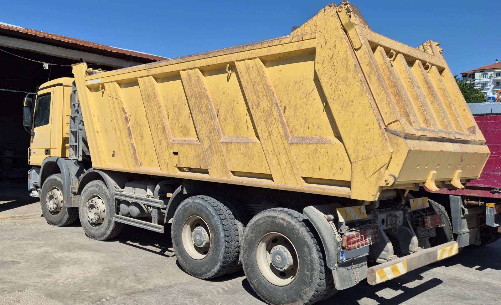 Mercedes-Benz Actros 4141К 8x4 Самосвал, снимка 2 - Камиони - 55232461